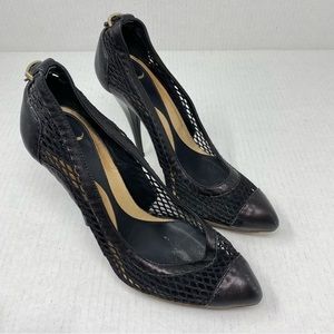 McQ by Alexander McQueen Black Heels 37